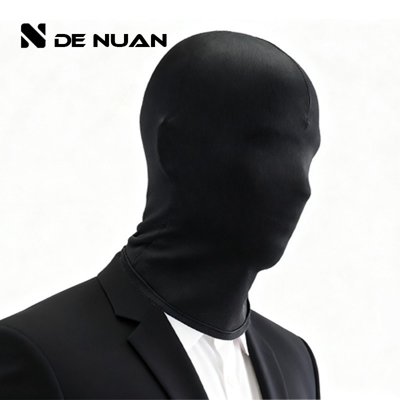 Kerékpáros maszk - elasztikus napszűrő kapucni, poliészter, uniszex, Denuan márka