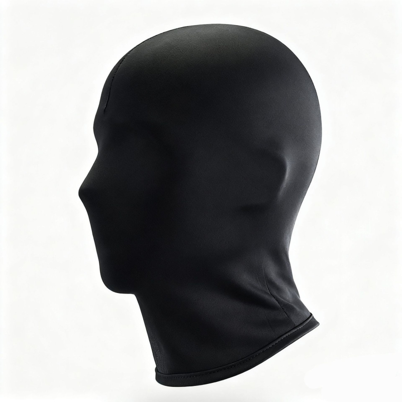 Kerékpáros maszk - elasztikus napszűrő kapucni, poliészter, uniszex, Denuan márka