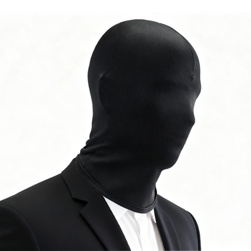 Kerékpáros maszk - elasztikus napszűrő kapucni, poliészter, uniszex, Denuan márka