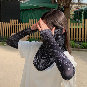 Dviejų dalių Ice Silk rankovės ir veido kaukė vasarai – kvėpuojančios, apsauga nuo saulės, dulkių atsparumas; medžiaga: poliesteris Ice Silk 51–60%