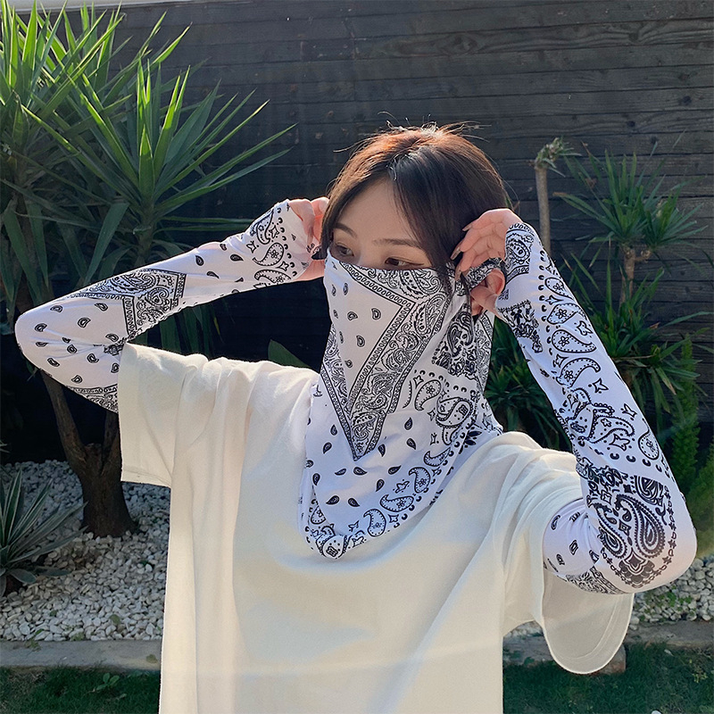 Dviejų dalių UV Ice Silk rankovių komplektas – kvėpuojantis, saulės apsauga, dulkių atsparumas, Ice Silk audinys, poliesteris 51–60%