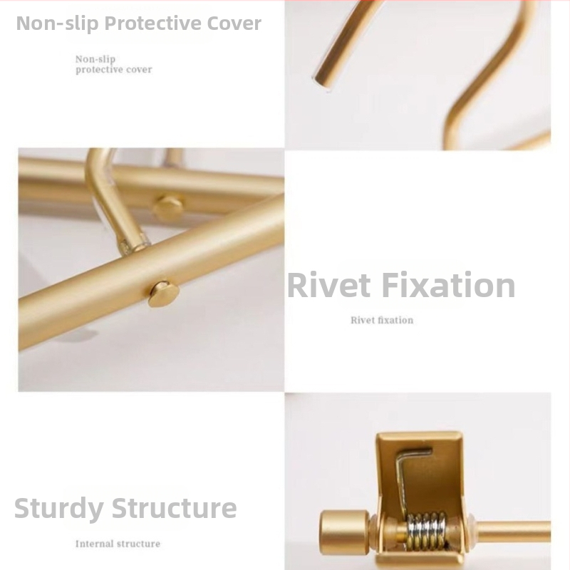 Jiacheng alumiiniumist püksiklips – kerge luksus-stiil, kohandamine saadaval, pakkimine: üks komplekt