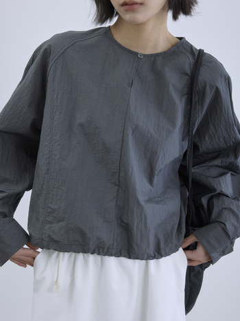 EVERTRUE Top s UV zaštitom s dugim rukavima – Bat rukav, Pulover, Vinylon tkanina, 100% najlon, Srednja duljina, Ljeto 2025