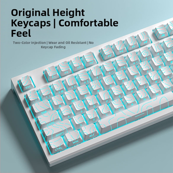 LT84 Žični mehanički set tipkovnice i miša, USB, za ured i gaming