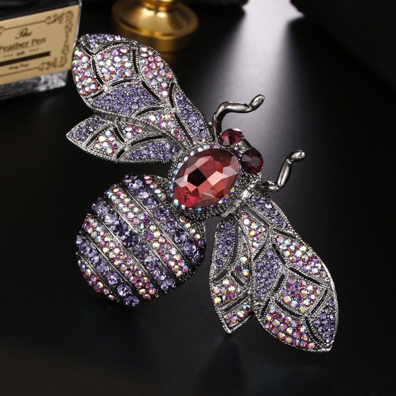 Broșă din aliaj, formă de floare, placare electrolitică, stil vintage artistic