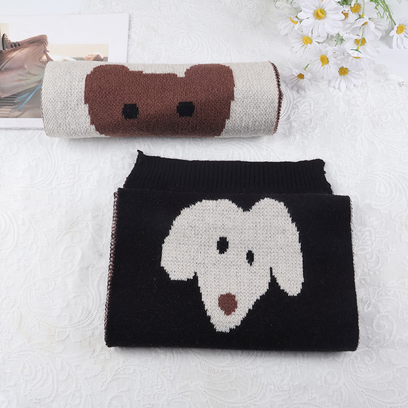 Zimski pleteni šal – topao, korejski stil, poliester