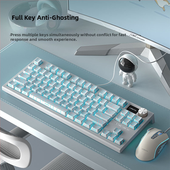 Set tipkovnice i miša, žični mehanički, LT84 prilagođeni, USB veza, za ured i gaming