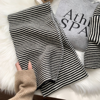 Шал от полиестер, проста тъкан, дишащ и топъл, зимен сезон, тай дай ефект