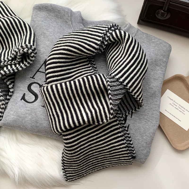 Шал от полиестер, проста тъкан, дишащ и топъл, зимен сезон, тай дай ефект