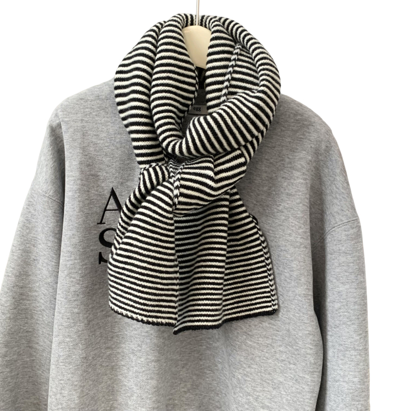 Шал от полиестер, проста тъкан, дишащ и топъл, зимен сезон, тай дай ефект