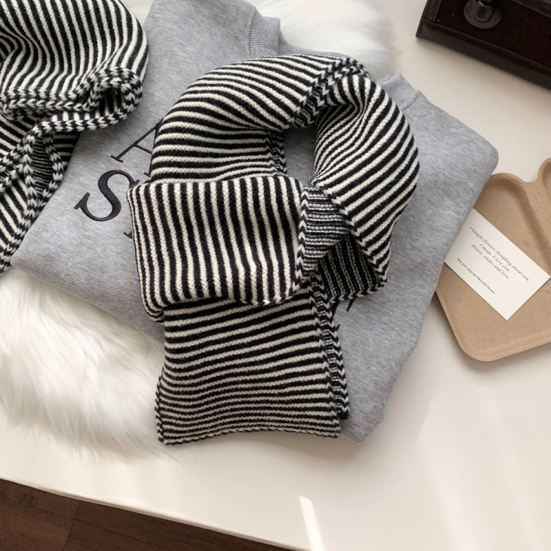 Шал от полиестер, проста тъкан, дишащ и топъл, зимен сезон, тай дай ефект