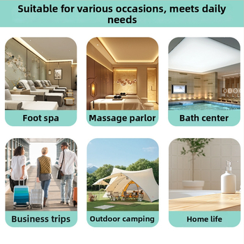 Ühekordsed näo- ja keha rätikud, seinale paigaldatavad, 100% viskooskiud, paksendatud, imendumine 0–5 s