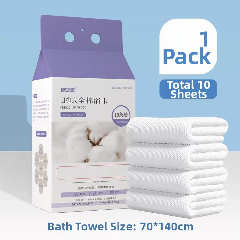 Ühekordsed näo- ja keha rätikud, seinale paigaldatavad, 100% viskooskiud, paksendatud, imendumine 0–5 s