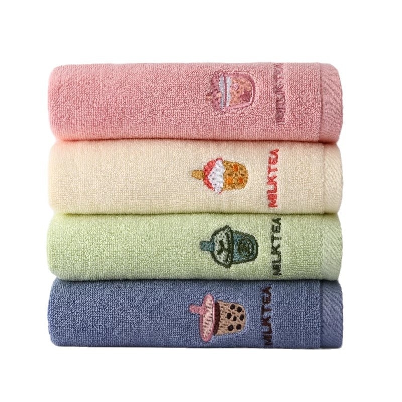 Ručnik za lice od 100% pamuka, 60 g, 32-slojna pređa, upijanje 5–10 s