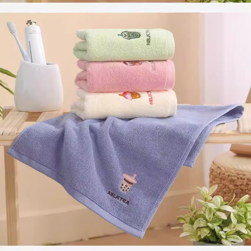 Ručnik za lice od 100% pamuka, 60 g, 32-slojna pređa, upijanje 5–10 s