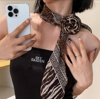 Pravokutni šal od poliestera, korejski stil, warp tkanje, proljeće-ljeto, New saiqi