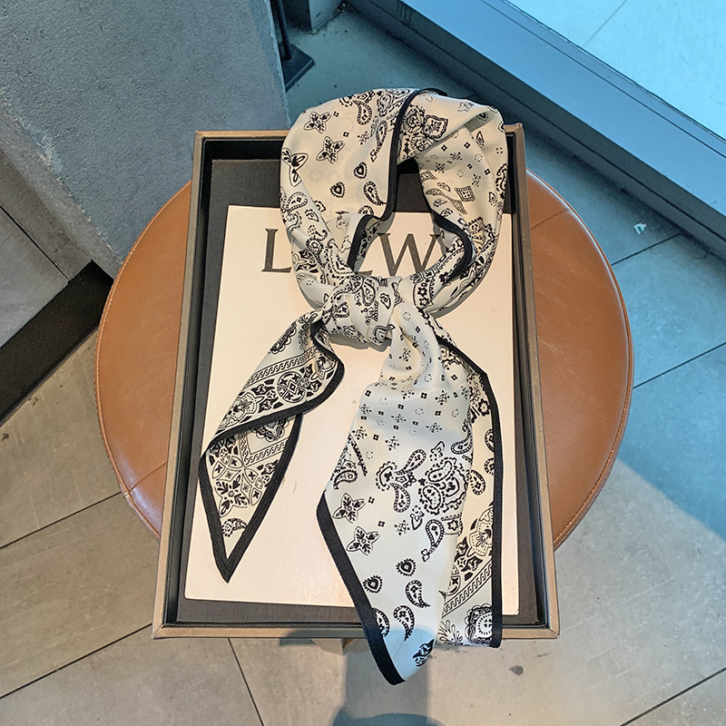 Șal triunghiular din poliester, model floral, warp knit, stil retro etno, protecție solară, pentru vară, primăvară și toamnă