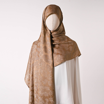 Šal od tencel-pamuka, obična tkanina, stil Extend i Simple, otisak, proljeće 2025