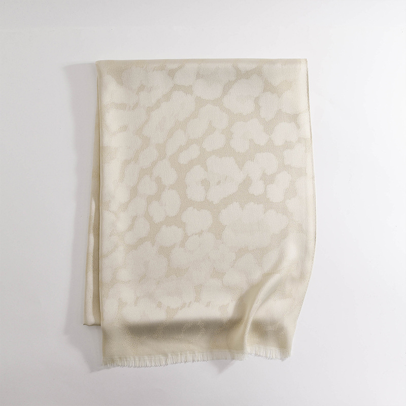 Šal od tencel-pamuka, obična tkanina, stil Extend i Simple, otisak, proljeće 2025