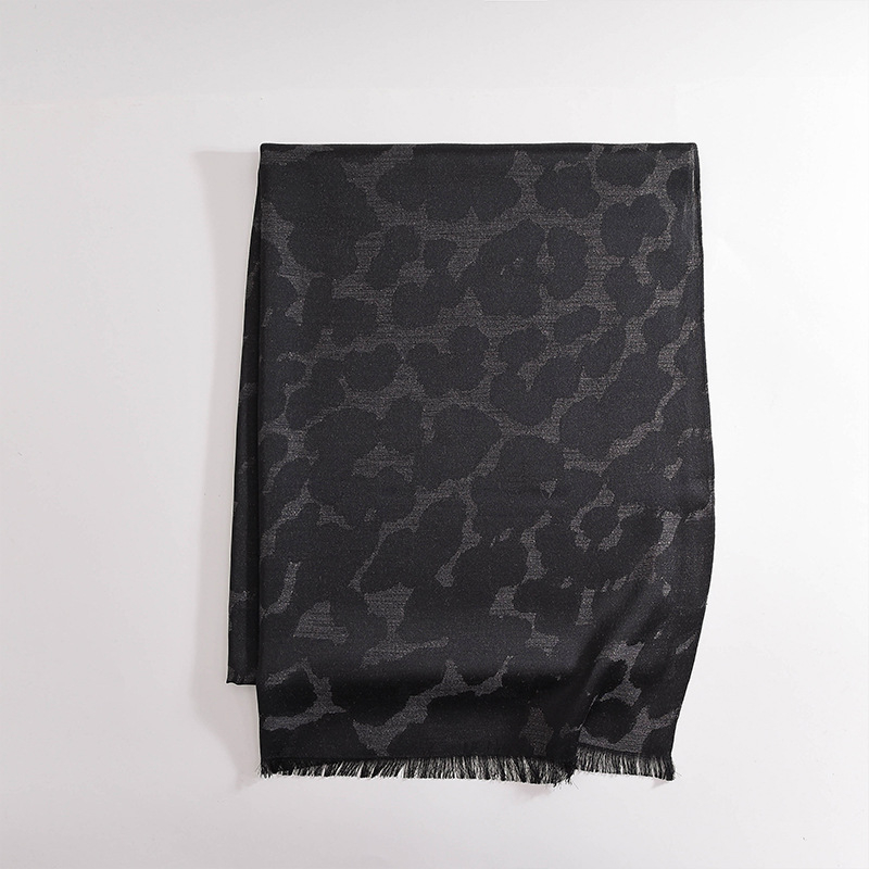 Šal od tencel-pamuka, obična tkanina, stil Extend i Simple, otisak, proljeće 2025