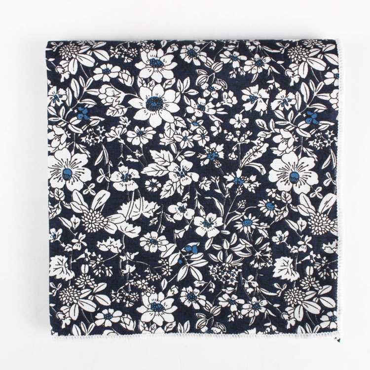 Șal pătrat din bumbac cu imprimeu floral, țesătură warp, imprimat, personalizabil