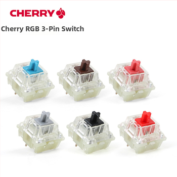 Mechanická klávesnica s vymeniteľnými osami Cherry, káblová, podpora prispôsobenia