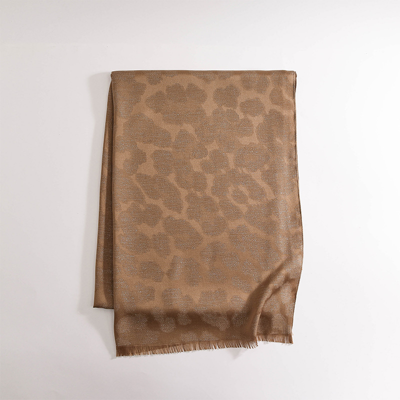 Šal za glavu od Tencel pamuka - jednostavno tkanje, ispis, Modern gradski stil za žene, proljeće 2025