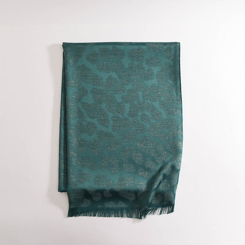 Šal za glavu od Tencel pamuka - jednostavno tkanje, ispis, Modern gradski stil za žene, proljeće 2025