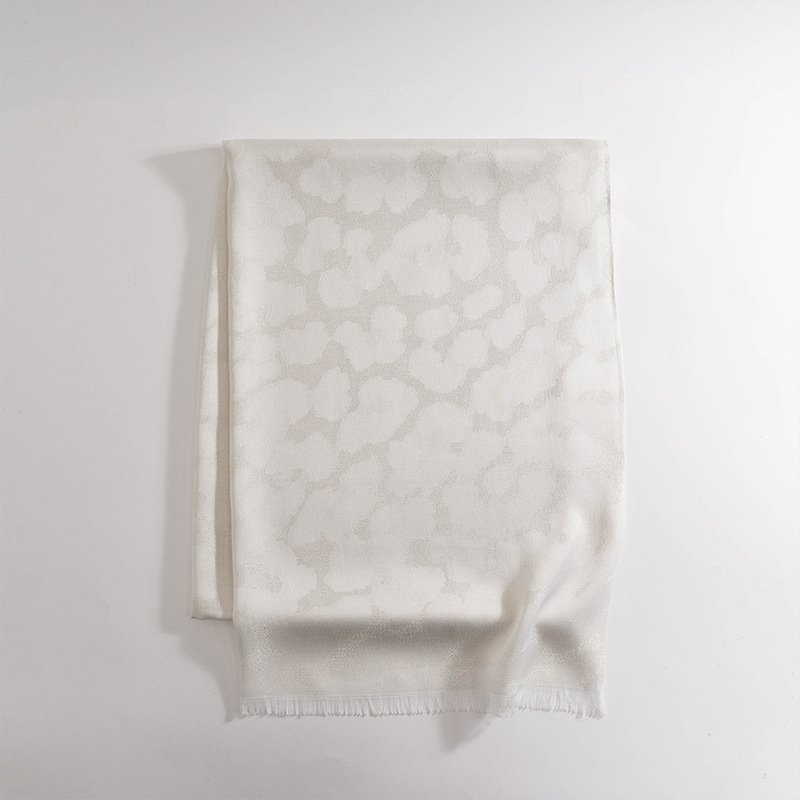 Šal za glavu od Tencel pamuka - jednostavno tkanje, ispis, Modern gradski stil za žene, proljeće 2025