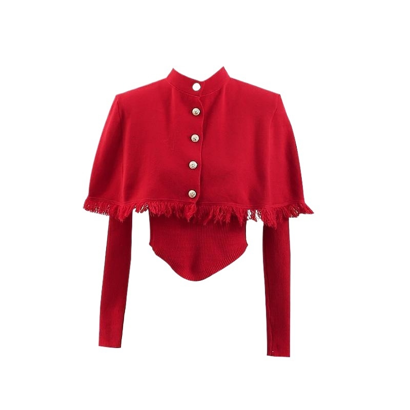 Nertas paltas su kutais ir V-kaklo iškirpte, medvilnė, vienos spalvos, moterims, rudens-žiema