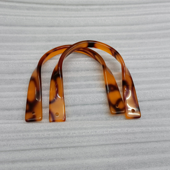 Akril táska fogantyú U alakú csavarodó fogantyú, terheléscsökkentő kialakítás, egyszínű felület, nyár 2024