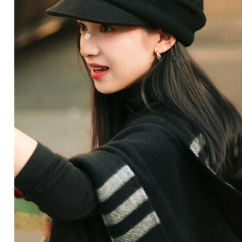 Moteriška kašmyro kapucėta šalikas su langelių raštu, džakardo audinys, 120 cm plotis, Europos‑Amerikos gatvės stilius