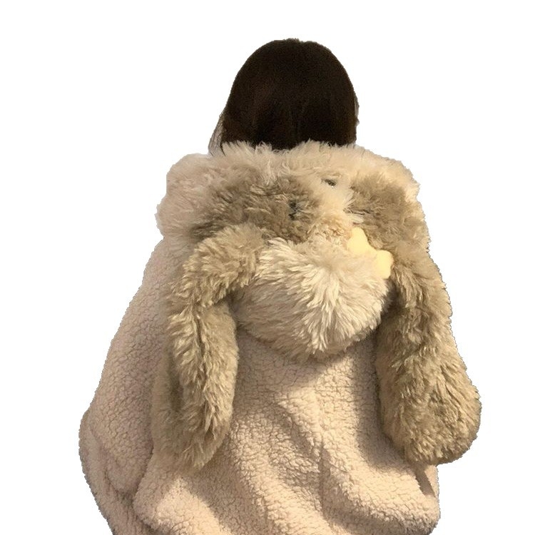 Žieminis medvilnės pižamų komplektas su karikatūrine siuvinėjimu, šiltas, antistatinis, >96% medvilnės turinys