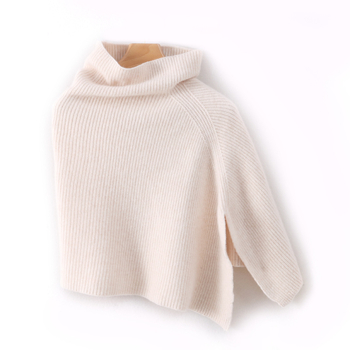 Шал с качулка от чиста вълна, 100% вълна, warp плетиво, едноцветен, запазва топлината