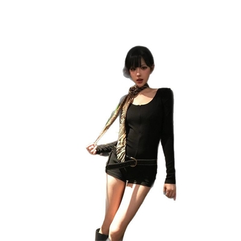 Poliészter sál leopárd- és rózsás mintával, Jacquard szövés, általános hosszúság, 2025 nyári kiadás