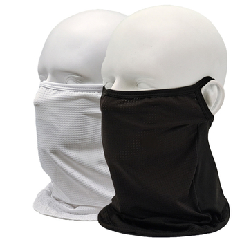 Μάσκα προστασίας από τον ήλιο με Ice Silk δίκτυ, unisex, για υπαίθρια γυμναστική (τρέξιμο, ποδηλασία, αλιεία)