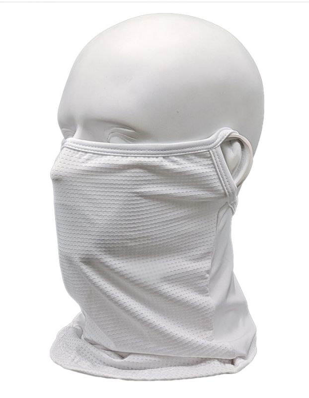 Μάσκα προστασίας από τον ήλιο με Ice Silk δίκτυ, unisex, για υπαίθρια γυμναστική (τρέξιμο, ποδηλασία, αλιεία)