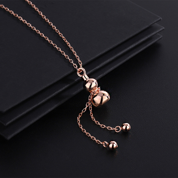 999 ezüstből készült csepp alakú medálos nyaklánc, bojtokkal, keresztes lánccal, állítható hosszúságú 21–50 cm, nőknek