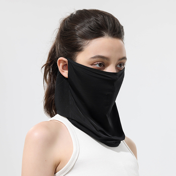 Veido kaukė su UV apsauga iš poliesterio, kvėpuojanti, greitai džiūsta, pilnas veido apsaugos lauko važiavimams