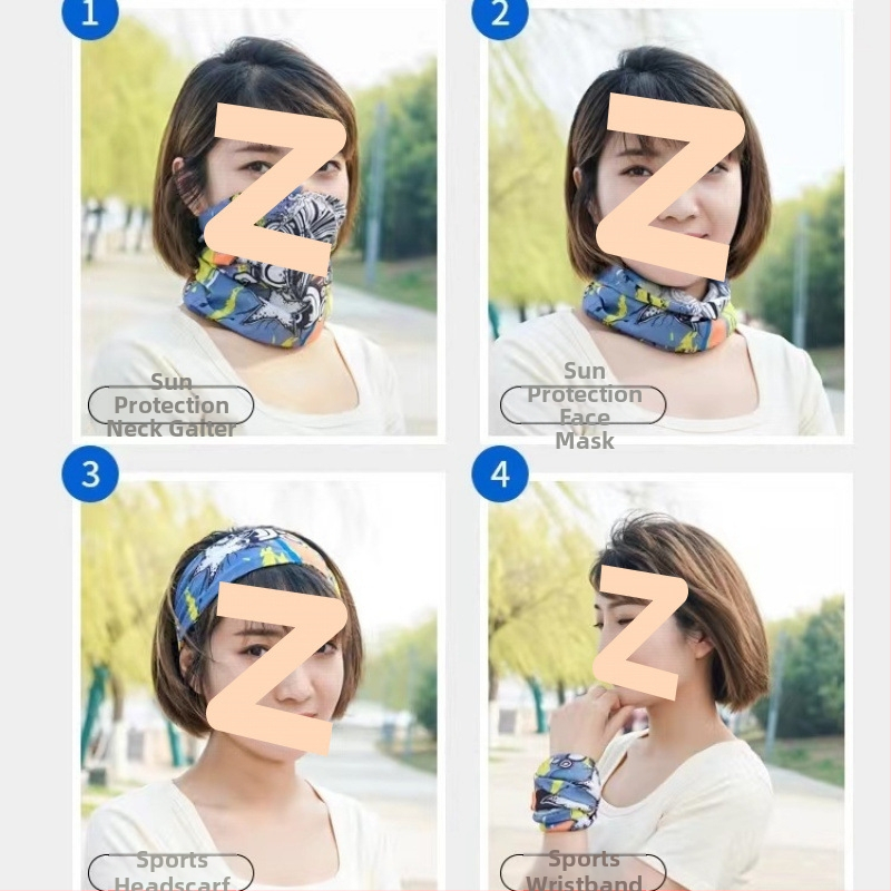 Μαγική μαντήλα για το καλοκαίρι — μάσκα προσώπου και λαιμού με προστασία από τον ήλιο, unisex, φλοράλ σχέδιο με κομμένα λουλούδια, για υπαίθρια αθλήματα (ψάρεμα, ποδηλασία), λεπτή γραμμή