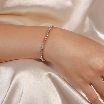 Colier: oțel inoxidabil 304, placare cu aur veritabilă, lanț cu zirconiu, pandantiv 3A zirconiu, cu mai multe straturi