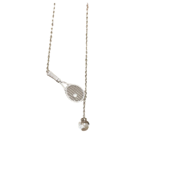 Set de bijuterii din S925 argintiu — colier și brățară cu zirconiu, stil sportiv, lanț în formă de O