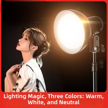 Gimantu mini papildomoji šviesa – LED fotografavimo šviesa, 150W+, nuotolinio valdymo