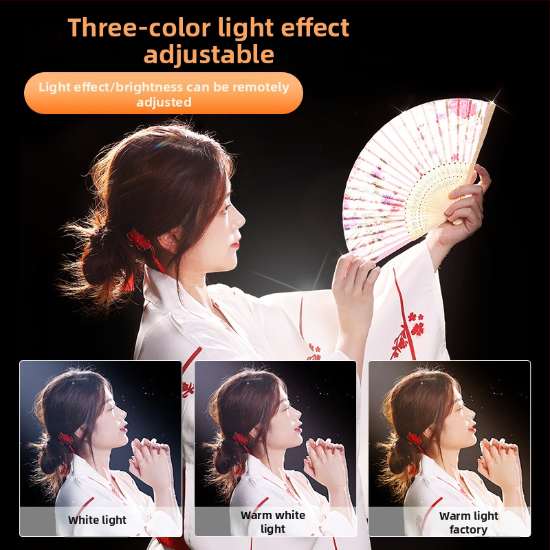 Gimantu mini papildomoji šviesa – LED fotografavimo šviesa, 150W+, nuotolinio valdymo