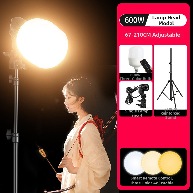 Gimantu mini papildomoji šviesa – LED fotografavimo šviesa, 150W+, nuotolinio valdymo