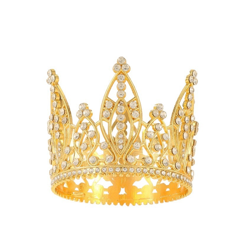 Tiara pentru cap din aliaj, cu detalii din diamant și cristale de ametist, accesoriu pentru cap