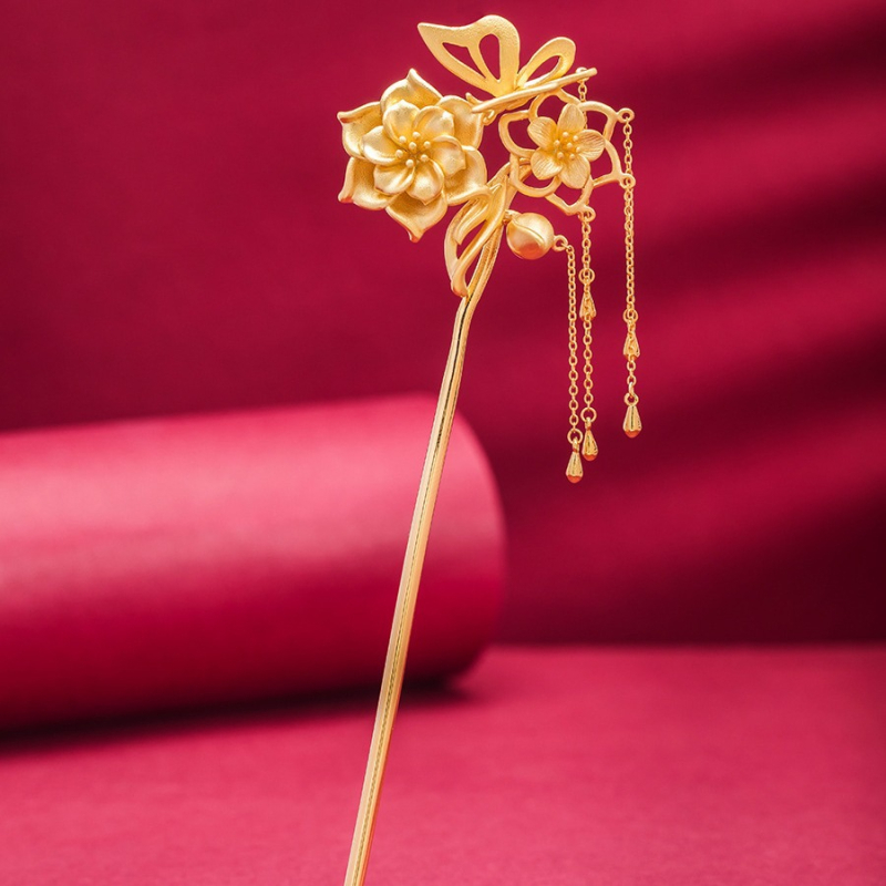 Hajtű virággal — etnikus stílus, ezüst ékszer, egyedi csomagolás, listázás 2024 tavaszán