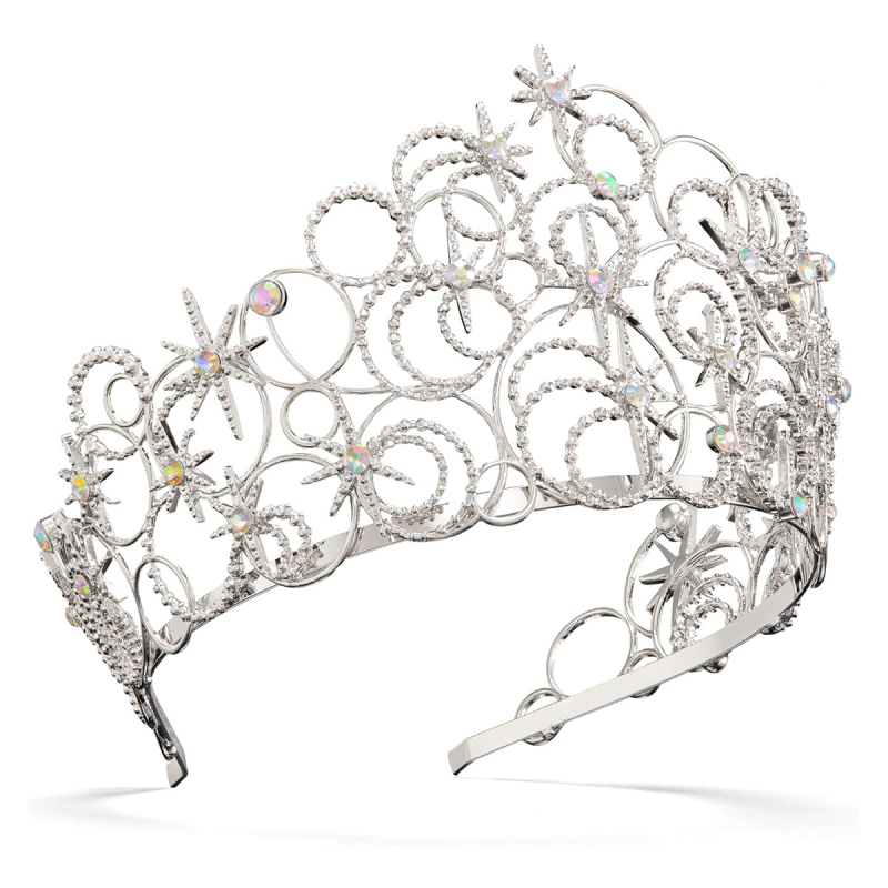 Coroană pentru cap din aliaj, coroană balon, placare electrolitică, stil feminin