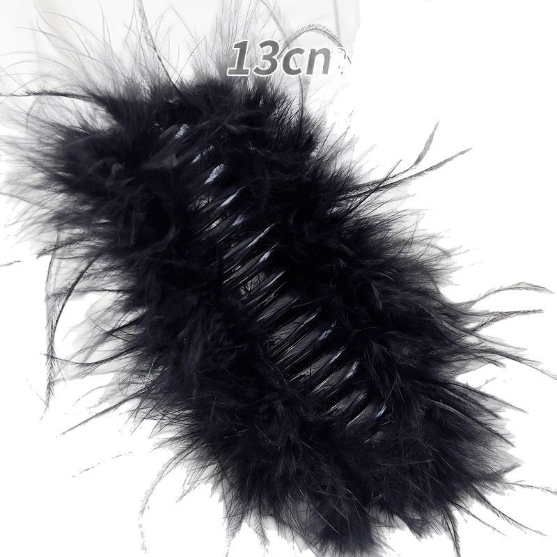 Plaukų segtukas su plunksnomis, gripo tipas, vaikams, Korėjos stilius, rankų darbas