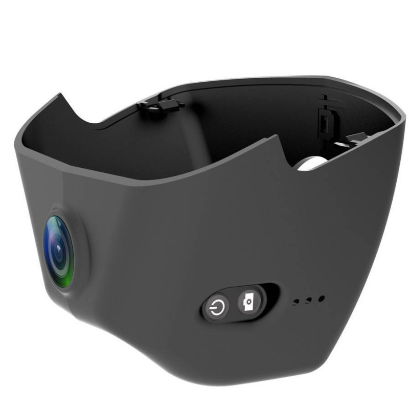 Automobilio dash cam, 4K 2160P, Dviejų objektyvų, 170° platus kampas, F1.5 diafragma (ciklinis įrašymas)